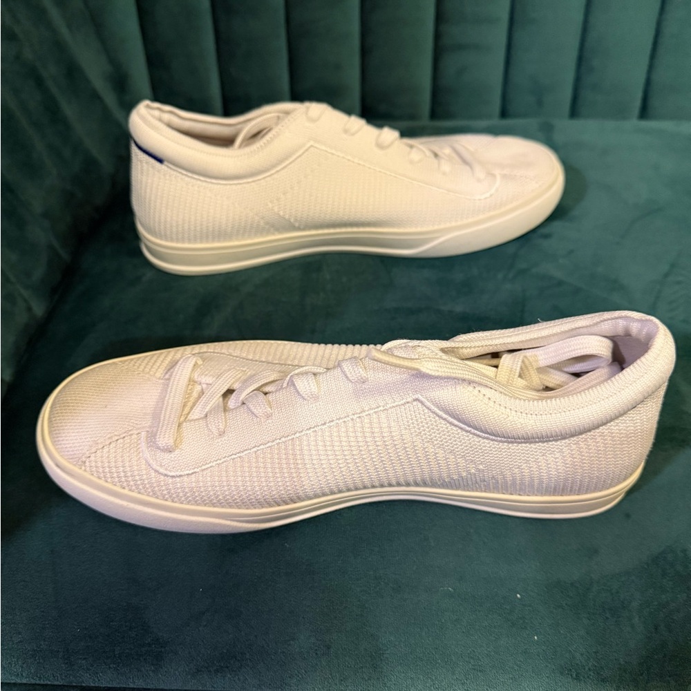 Rothy’s The Lace Up Sneaker in White - Picture 6 of 8